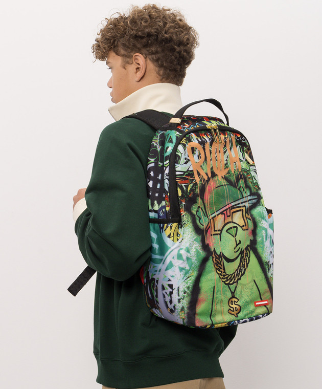 Sprayground Детский рюкзак MONEYBEAR TUNNEL MURAL 910B8889NSZ изображение 2