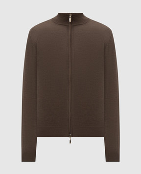 Doriani Cashmere Кардиган из шерсти, шелка и кашемира 18033Z79