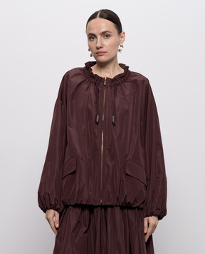 Max Mara Бордовая куртка ONDE SMMONDE