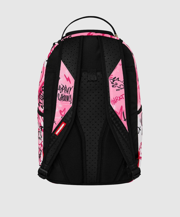 Sprayground Детский розовый рюкзак BUNNY BANKS - MONEY BOUNCE 910B8533NSZ изображение 3