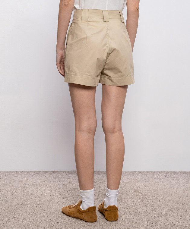 Woolrich Бежеві шорти з бавовни CFWWSH2001FRUT3944 зображення 4