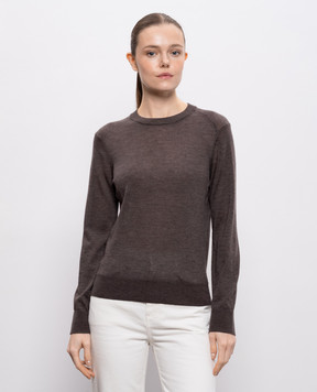 Loulou de Saison Коричневый джемпер DITTO из кашемира DITTO