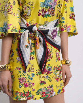 MANTERO 1902 Хустка Petals & Pies із шовку 0904F0030G56414