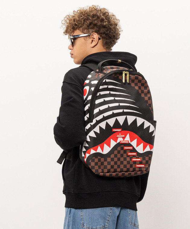 Sprayground Детский рюкзак 404 SHARK NOT FOUND 910B8425NSZ изображение 2