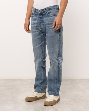 Rhude Блакитні джинси 90s RHFW26DP03012