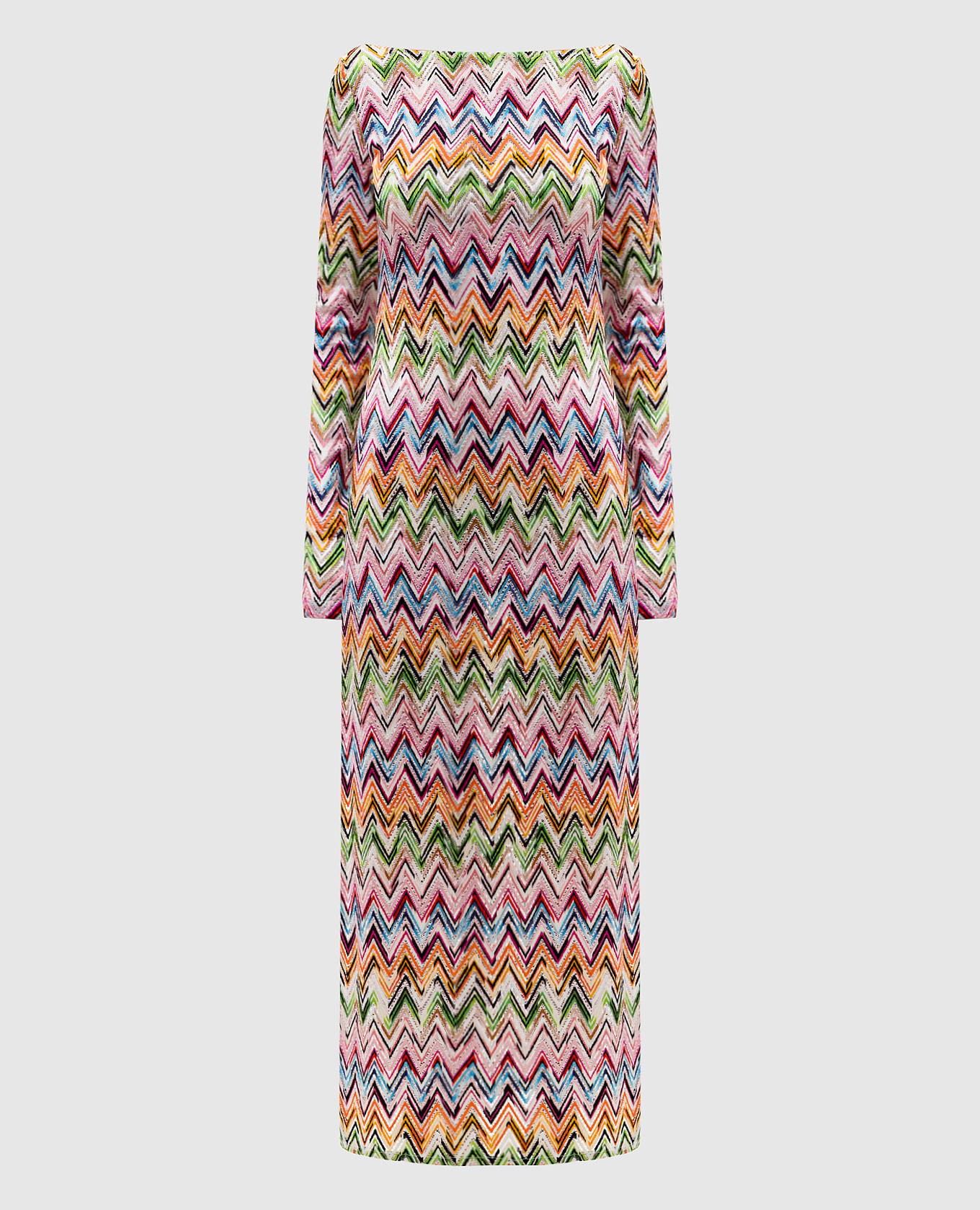 

Платье с открытой спиной в узоре, Разноцветный, Повседневные платья