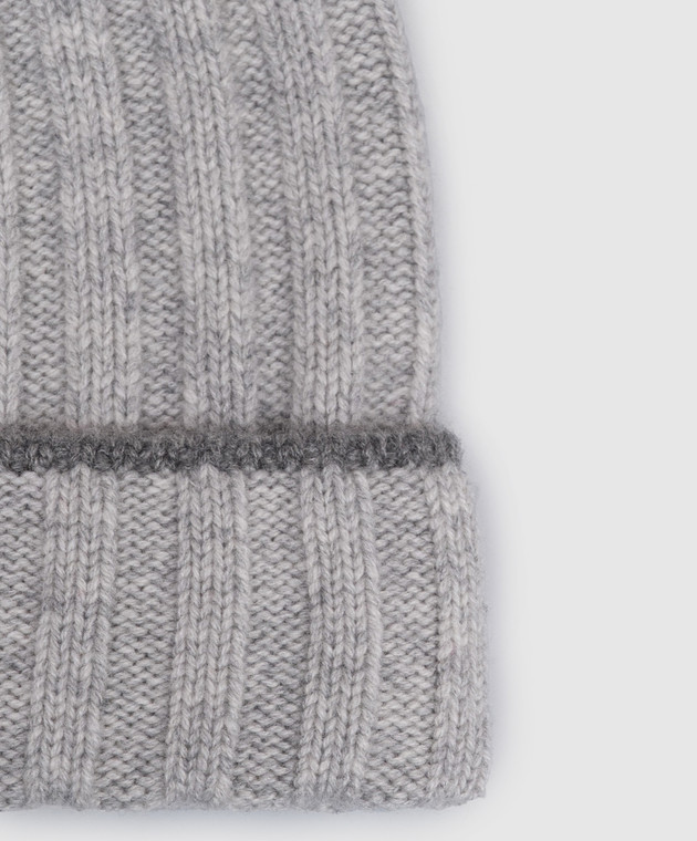 Brunello Cucinelli Шапка из кашемира M2240900 изображение 4