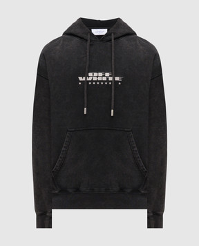 Off-White Сіре худі Xerox Star 44MBB085F5F005