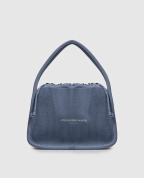 Alexander Wang Блакитна світловідбиваюча сумка-кісет Ryan 20126R80T