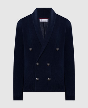 Brunello Cucinelli Синий кардиган M2873346