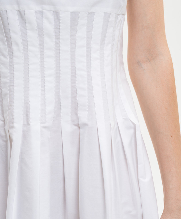 Max Mara Белое платье FELTRE MSTFELTRE изображение 5