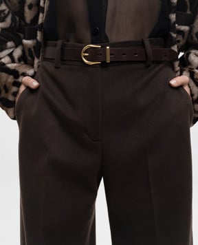 Bally Коричневый кожаный пояс Endrik WBF05SVT900