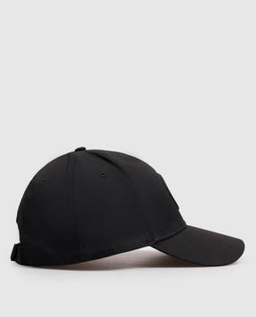 Stone Island Черная кепка с вышивкой L2S159100013S0248