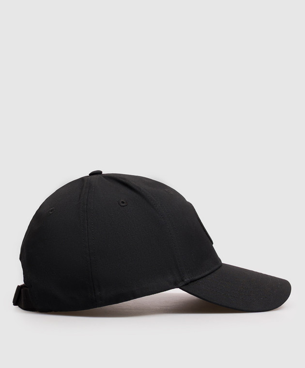 Stone Island Черная кепка с вышивкой L2S159100013S0248 изображение 3