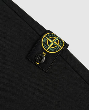 Stone Island Черные джогера с логотипом L1S166200007S004068