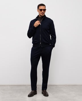 Cashmere&Whiskey Коричневий светр з вовни мериноса 97397