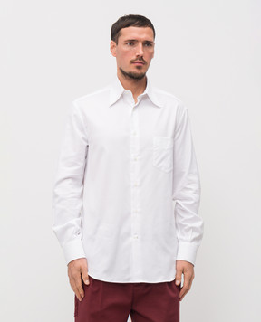 Brunello Cucinelli Белая рубашка MW6040621
