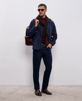 Brunello Cucinelli Футболка с шелком MNB805404