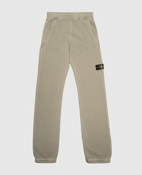 Stone Island Дитячі спортивні штани кольору хакі L2S166200004S042514