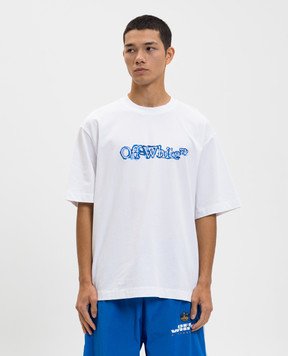 Off-White Біла футболка Cloudy Arrow 44MAA120F5J00G