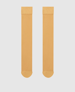 Wolford Коричневые гольфы Individual 10 den 31241