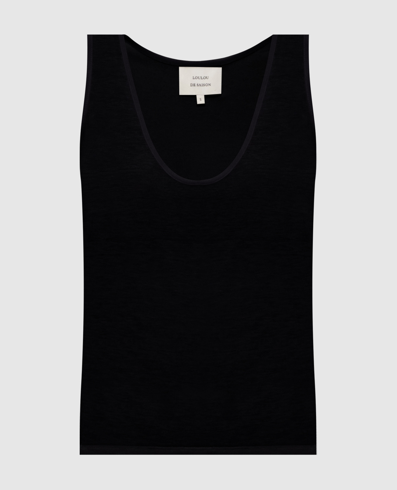 Черная майка ALBIA