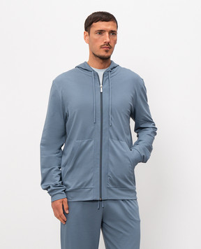 Zimmerli Синя спортивна куртка 135721144555