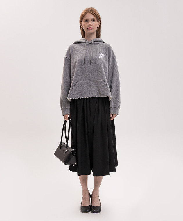 Maison Margiela MM6 Черные кюлоты с шерстью S62MU0079M35436 изображение 2