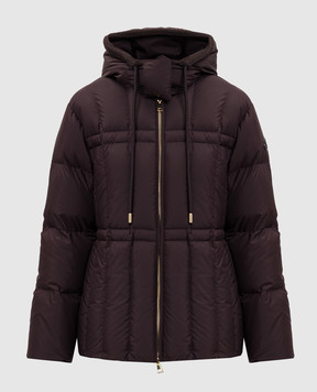 Moncler Бордовый пуховик Estom K20931A00172597YW