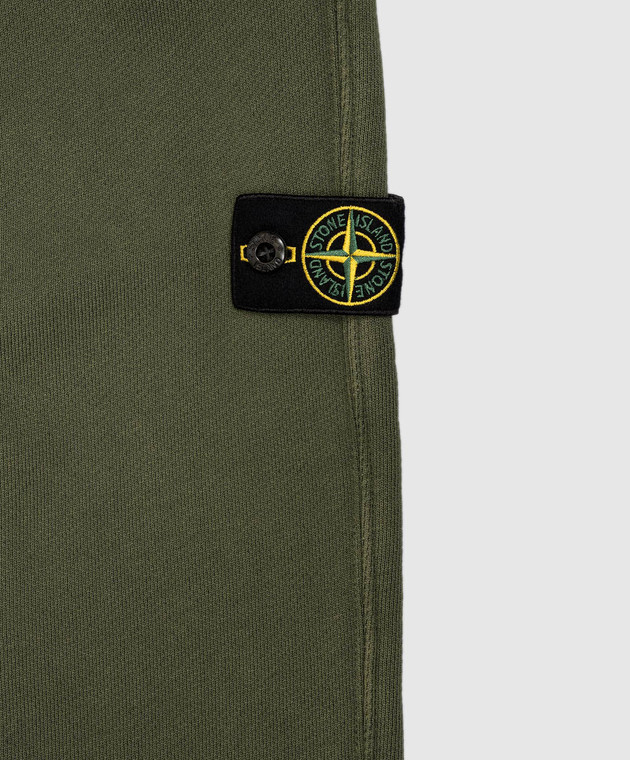 Stone Island Детские зеленые спортивные штаны L2S166200004S04251012 изображение 3