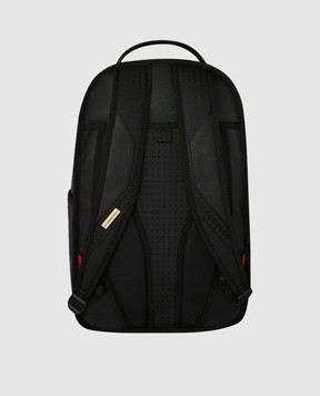 Sprayground Дитячий чорний рюкзак Goldheart Shark Drip 910B8178NSZ