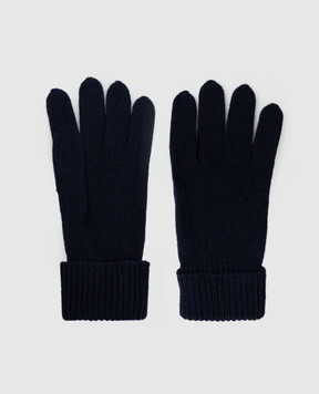 Woolrich Сині рукавички з вовною CFWOAC0347MBUF0659