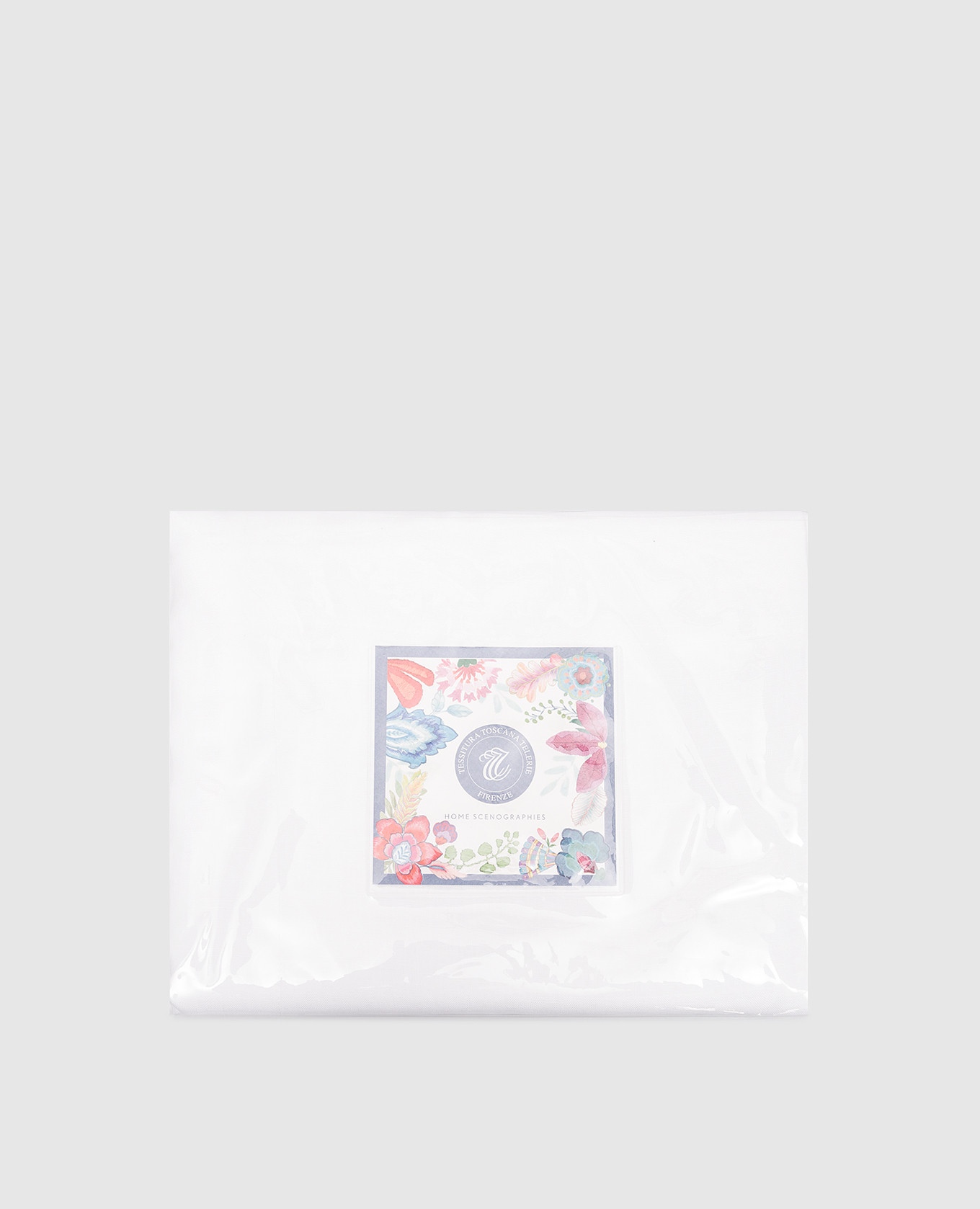 

Белый набор из скатерти и салфеток TIZIANO из льна, Скатерти