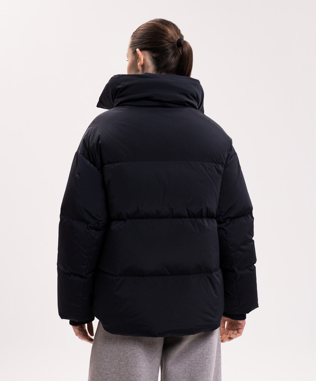 Woolrich Синій пуховик Kelly CFWWOU2230FRUT1148 зображення 4