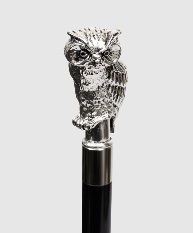 Pasotti Черный рожок для обуви Silver Owl PFPEXXCSF02 изображение 2