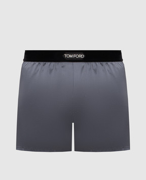 Tom Ford Сірі труси-боксери із шовку T4LE41010