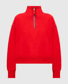 Parajumpers Красный свитшот Zendaya с молнией 26SPWFLEY32