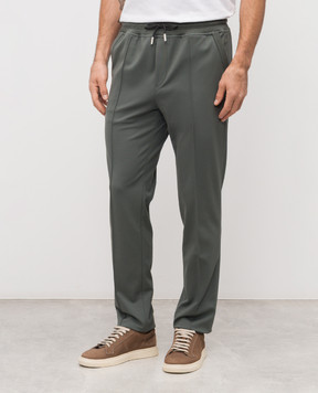 MooRER Зелені спортивні штани Crispin CRISPINPANTALONEJ