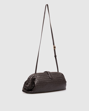 Bottega Veneta Коричневый кожаный клатч Lauren 1979 871206V0HW0