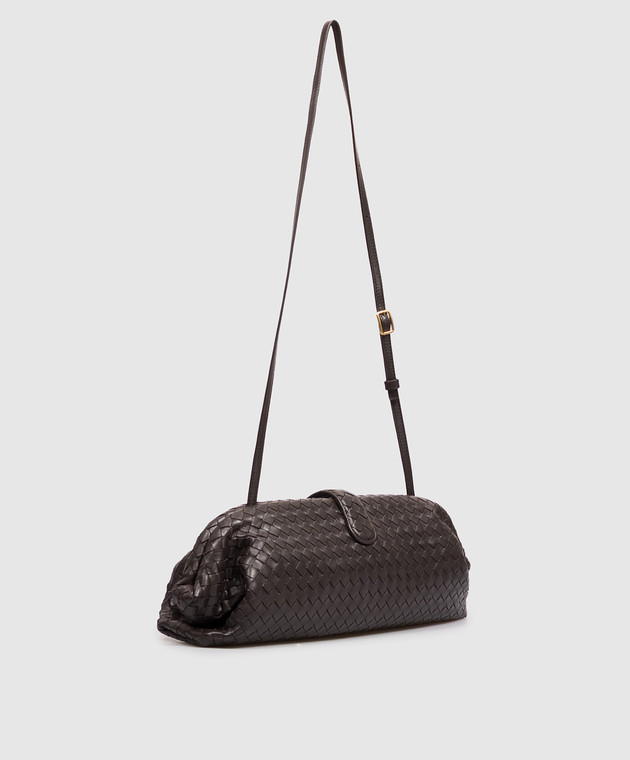 Bottega Veneta Коричневий шкіряний клатч Lauren 1979 871206V0HW0 зображення 3
