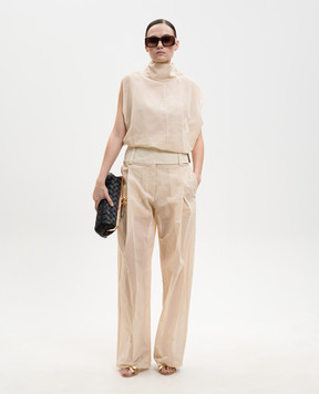 Max Mara Sportmax Бежевые брюки FERITO SPSFERITO