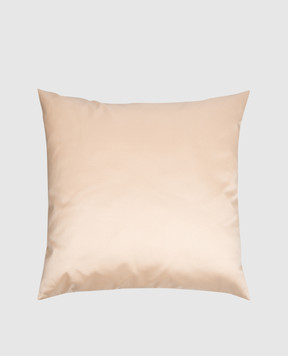 Blumarine Home Бежевая декоративная подушка с кристаллами 60х60 H0000220083