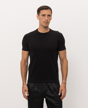 Tom Ford Футболка черного цвета T4M081040