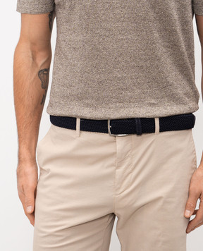 ISAIA Синій плетений ремінь FB0047PLF61