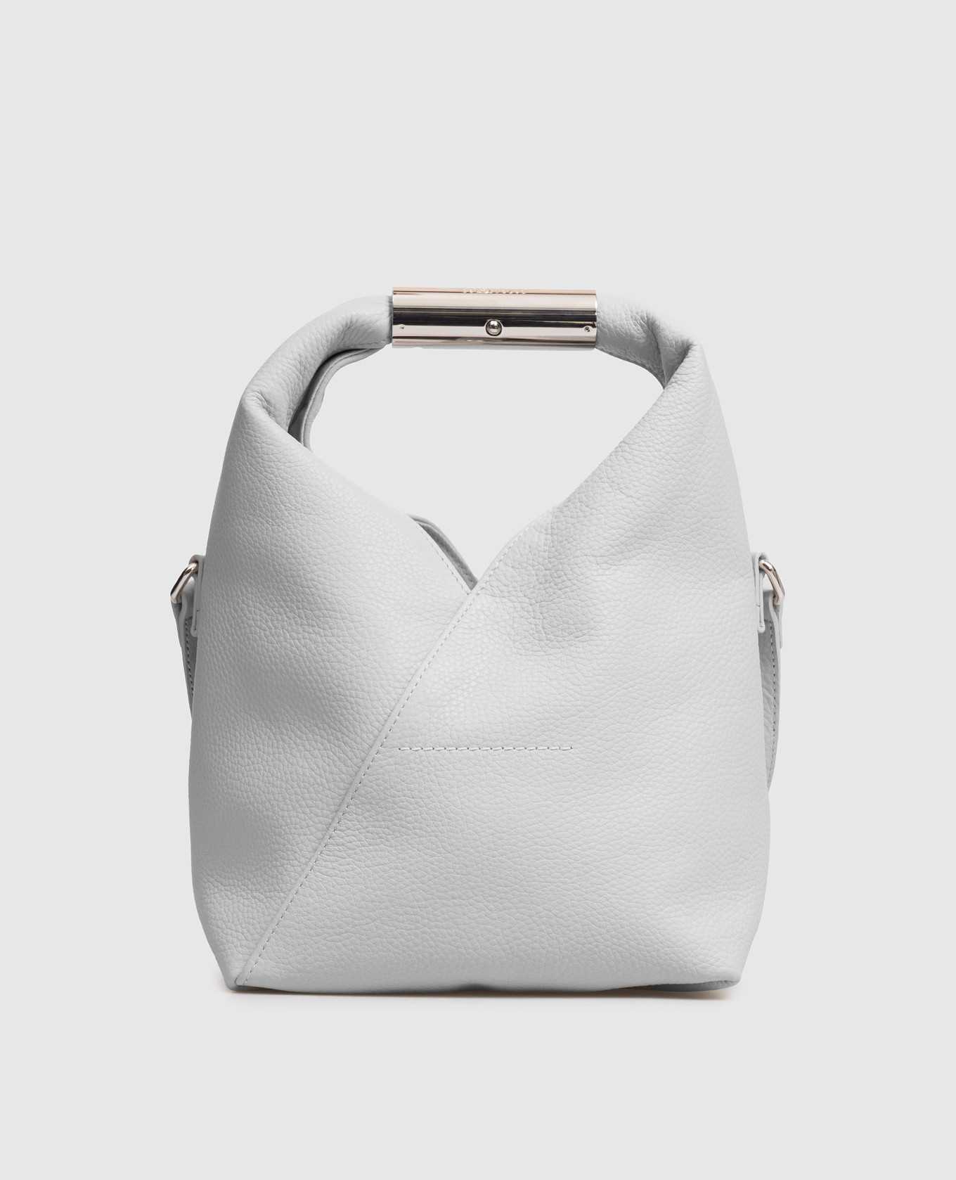 

Серая кожаная сумка Japanese, Серый, Сумки через плечо