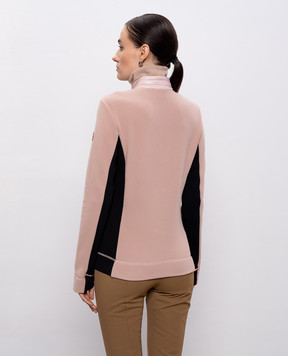 Moncler Grenoble Рожевий гірськолижний флісовий джемпер K20988G0001680093