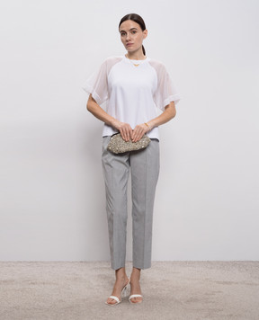 Peserico Сірі штани A0467801941