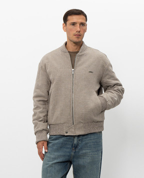 Iceberg Бежевий бомбер з вовною O0403104