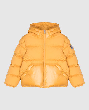 Moncler ENFANT Детский желтый пуховик L29541A00065597YW