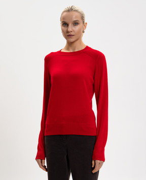 Max & Co Червоний джемпер BERLINA з вовни з логотипом MCOBERLINA